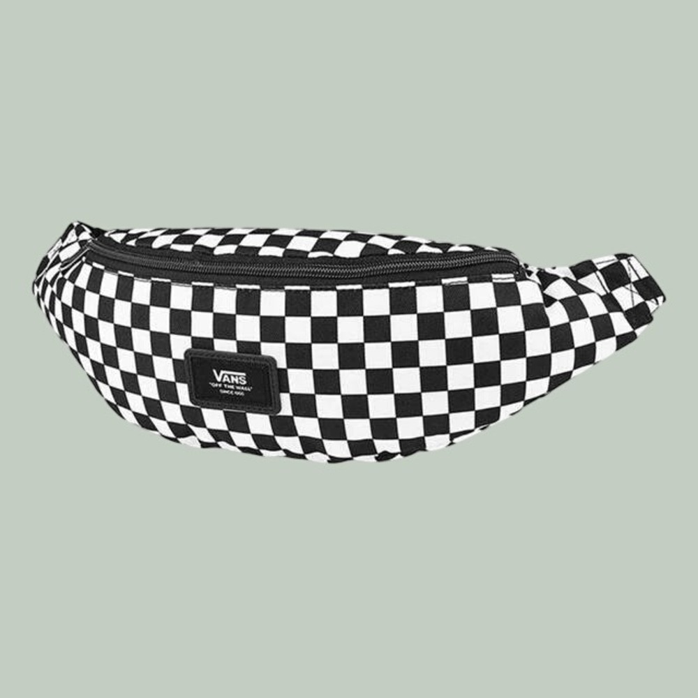 Vans Mini Ward Crossbody Bag Black White Checkerboard VN0A45GXHU0 UNISEX NEW